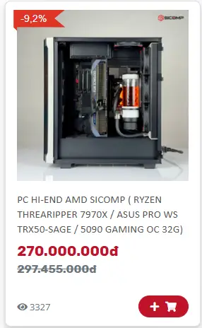 PC AI Professional PC Workstation AI chuyên nghiệp